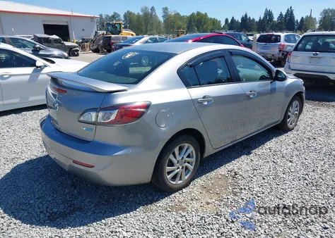 2012 Mazda Mazda3 I Touring z USA, uszkodzony, nr VIN JM1BL1V87C1697699